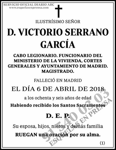 Victorio Serrano García